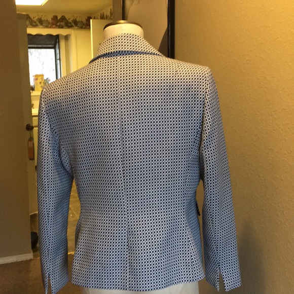 Evan-Picone black and white blazer - Picture 2 of 5